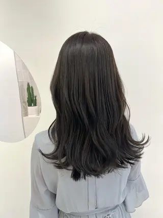 ロング カラー 韓国ヘア☁️ mitsukiのヘアスタイル