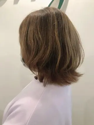 ミディアム 髪質改善HAIR RESORT MASSIVE横浜桜木町店所属・森野 桂のヘアスタイル