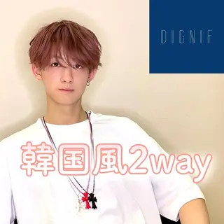 カラー メンズ メンズ専門　井藤 雅也のヘアスタイル