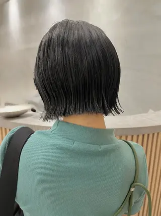 ショート カラー 浦和Lond 山本賢人のヘアスタイル