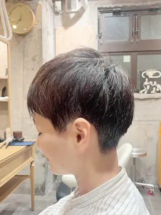 ショート 佐藤 未来のヘアスタイル