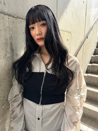 ロング カラー Grow by NYNY 打越裕樹のヘアスタイル