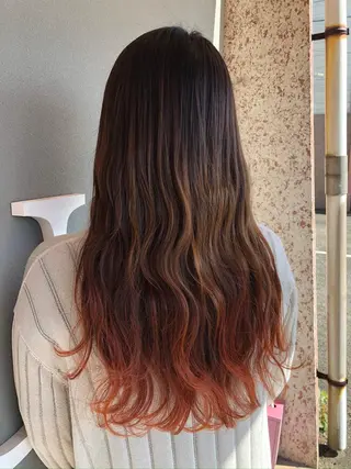 セミロング カラー ヘアアレンジ U&i所属・大塚 貴之のヘアスタイル