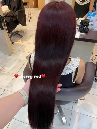 ロング 🎀透明感カラー 🐈ナズナのヘアスタイル