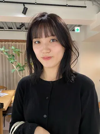 ミディアム カラー iroha/ n.w.h🎀のヘアスタイル