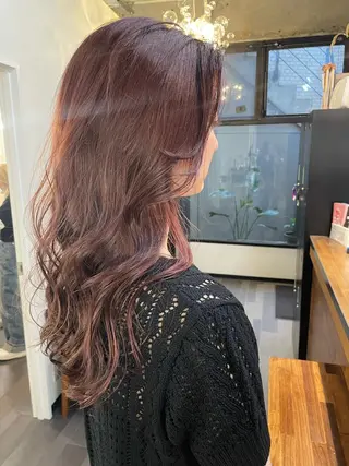 ロング カラー Stir maison[ステアメゾン]所属・layer cut /MIKUのヘアスタイル