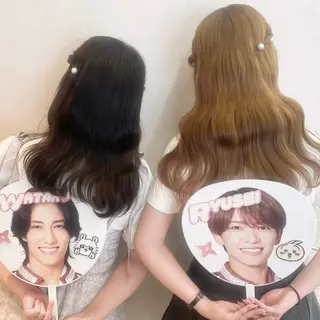 ヘアアレンジ 🎀Ami/新宿/レ イヤー/艶カラー🎀のヘアスタイル