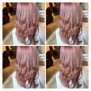 カラー 髪質改善艶髪 ℍ𝔸ℝ𝕌𝕂𝔸のヘアスタイル