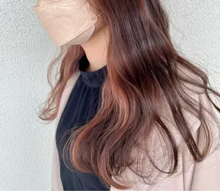 セミロング カラー Dali   新札幌店所属・Dali 若松　朋美のヘアスタイル