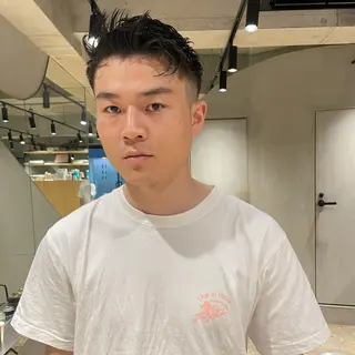 メンズ 🌈圧倒的デザイン パーマ　関和希のヘアスタイル