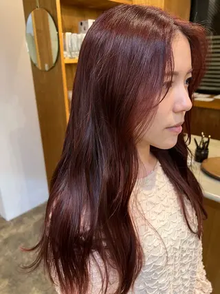 ロング 鈴木 三保のヘアスタイル