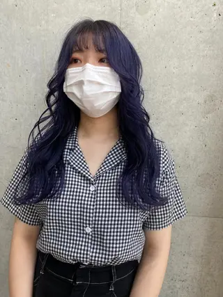 ロング カラー カットカラー特化 ⭐️代表⭐️のヘアスタイル