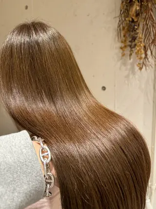 セミロング ［パサつき改善］＊ 髪質改善ケアサロン＊のヘアスタイル