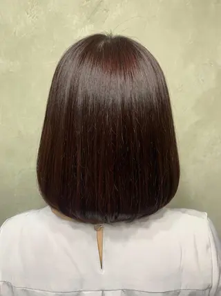 ミディアム 美髪✨髪質改善 &艶カラーmanaeのヘアスタイル