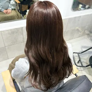 カラー moeka / 透明感カラー🥣🤍のヘアスタイル
