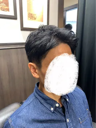 ショート パーマ メンズ LAVIE NEW STANDARD BARBER 秋葉原/神田店所属・LAVIE 秋葉原店のヘアスタイル