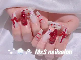 ネイル MxS Nail 【長さだし/フィルイン/マグネット/ワンホンネイル/韓国ネイル/パラジェル】所属・M×S Nail みなのネイルデザイン