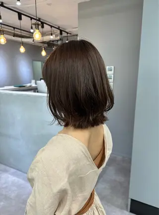 ミディアム 似合わせcut/艶 color🫧ひかりのヘアスタイル