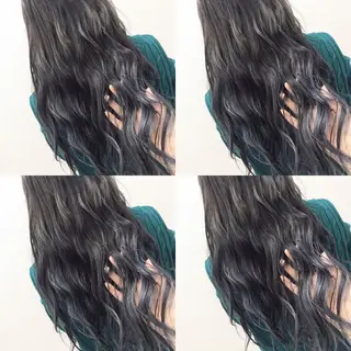 ロング カラー パーマ ヘアアレンジ topstylist 🖤川辺晴加🖤のヘアスタイル