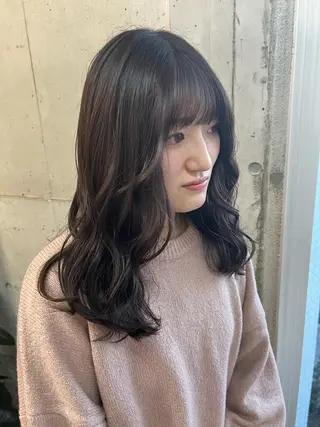 ミディアム カラー Ayaka🩰🎀 ガーリー/暖色♡のヘアスタイル