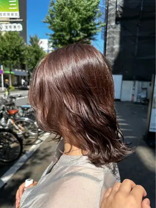 セミロング 透明感カラー🖤/ 髪質改善/りょうすけのヘアスタイル