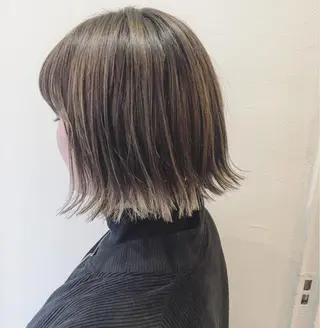 ミディアム カラー yuki hair所属・yuki watanabeのヘアスタイル