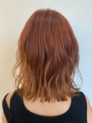 ミディアム カラー ✴︎ヒラガカナ✴︎ ECLAT HAIRのヘアスタイル