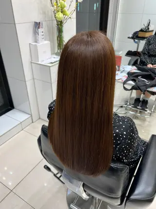 ロング パーマ Ruset所属・ハイトーン/ボブ特化 /美髪矯正/SOMAのヘアスタイル