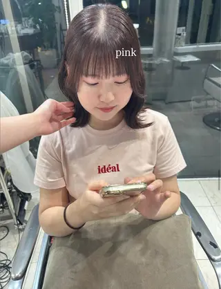 ショート カラー ありむらもえ/ 透明感カラーのヘアスタイル