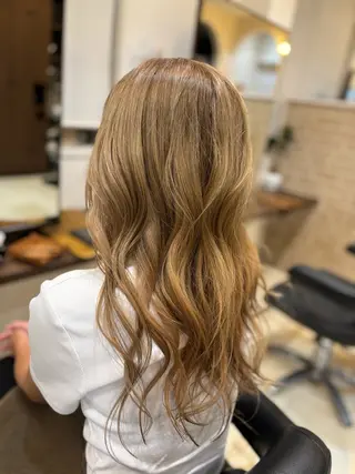 ロング カラー 💛 みおのヘアスタイル