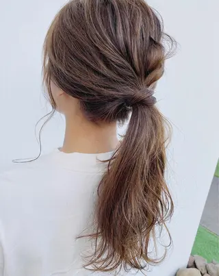 ロング カラー ヘアアレンジ JILL ユキのヘアスタイル