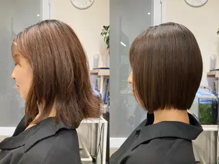 ミディアム HAIRLOUNGESoleil六本木所属・Soleil 🌷ハナ🌷のヘアスタイル