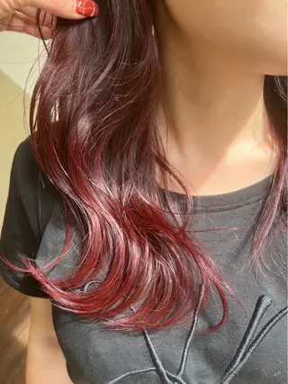 セミロング カラー Rue de Noel所属・井上 陽のヘアスタイル