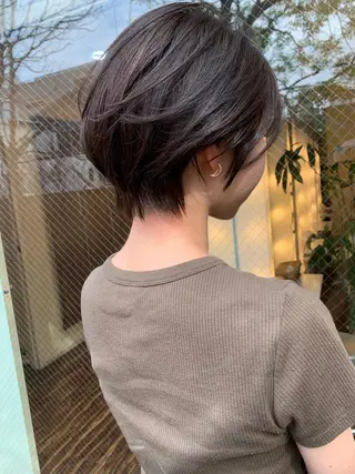 ショート カラー 髪質改善サロン 心斎橋ARCHEのヘアスタイル