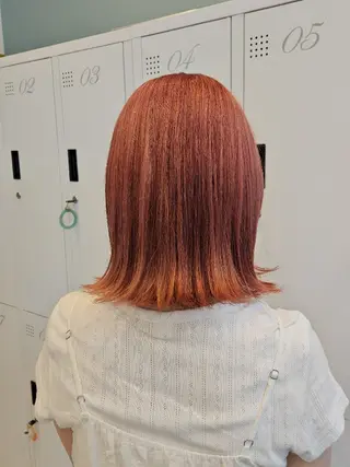 ミディアム カラー ミク🇰🇷 /Agu hairのヘアスタイル