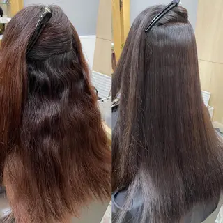 ロング カラー miloc那覇 MIKUのヘアスタイル