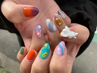 ネイル 海外ネイル u4me🦄💜のネイルデザイン