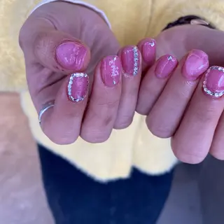 ネイル rina ニュアンス♡ワンホンのネイルデザイン