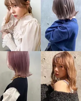 カラーソムリエ認定 茶屋町Eir岩本のヘアスタイル