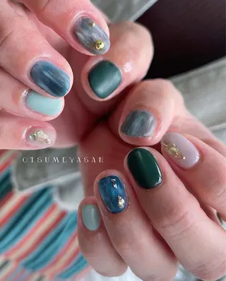 ネイル otsumeyasan所属・わたなべ ちかのネイルデザイン