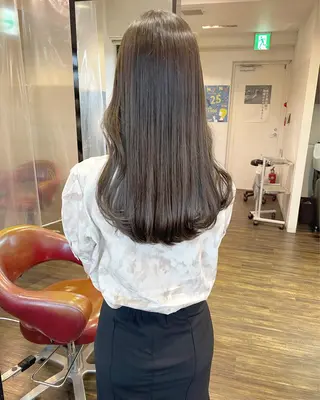 セミロング カラー ヘアアレンジ 徳永 実沙のヘアスタイル