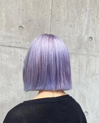 ショート カラー パーマ ヘアアレンジ メンズ キッズ ネイル マツエク・マツパ アイブロウ 🐺ウルフ×ハイトー ン🖤Yukinoのヘアスタイル