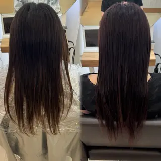 ロング カラー lapereau ayanaのヘアスタイル