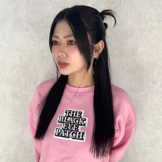 ヘアアレンジ ★デザインカラー ハイトーン ももか★のヘアスタイル