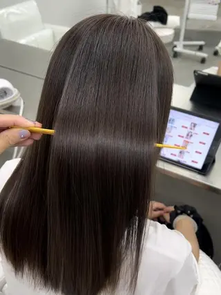 セミロング 💫お呼ばれヘア💫 髪質改善✨トモエ市川のヘアスタイル