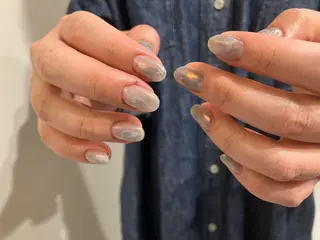 ネイル Nail salon Roovely 代官山店【ネイルサロンルブリー】所属・roovely Rumi／ニュアンスのネイルデザイン