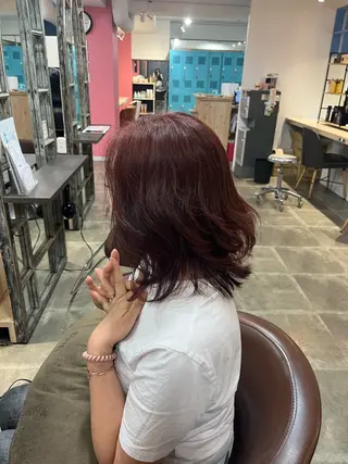 ミディアム レディースカット 無料🎀ジュリのヘアスタイル