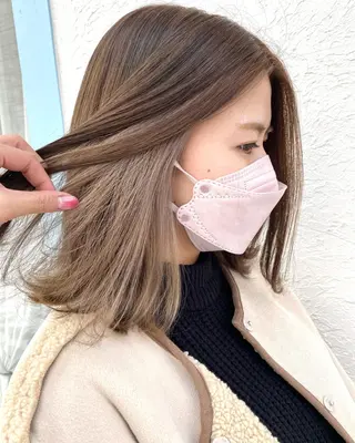 ミディアム mare所属・＊＊＊ natsumiのヘアスタイル