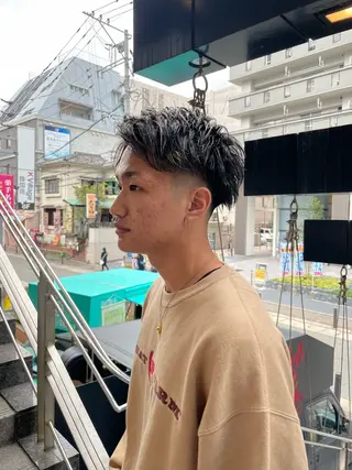 メンズ Fuwa所属・盛岡 八吹のヘアスタイル