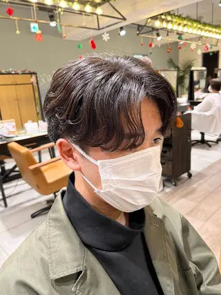 パーマ メンズ tata所属・メンズカット/ 外国人風/小嶺佑介のヘアスタイル